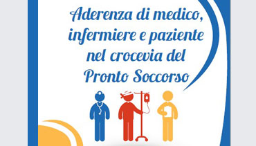 Aderenza di medico, infermieree paziente nel croceviadel Pronto Soccorso